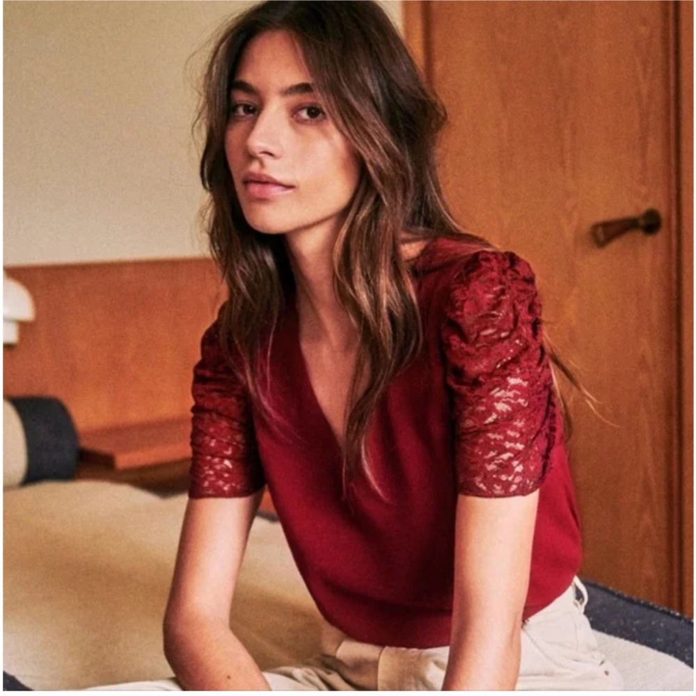 Sezane Blouse Colette